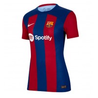 Camiseta Barcelona Joao Cancelo #2 Primera Equipación para mujer 2023-24 manga corta